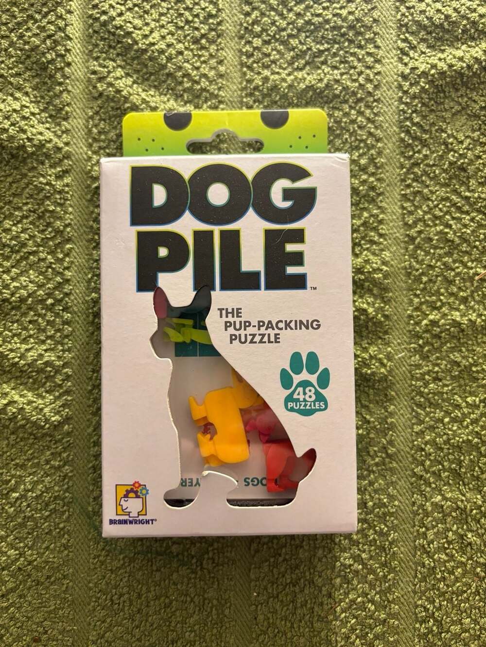 Brainwright Dog Pile The Pup-Packing Puzzle